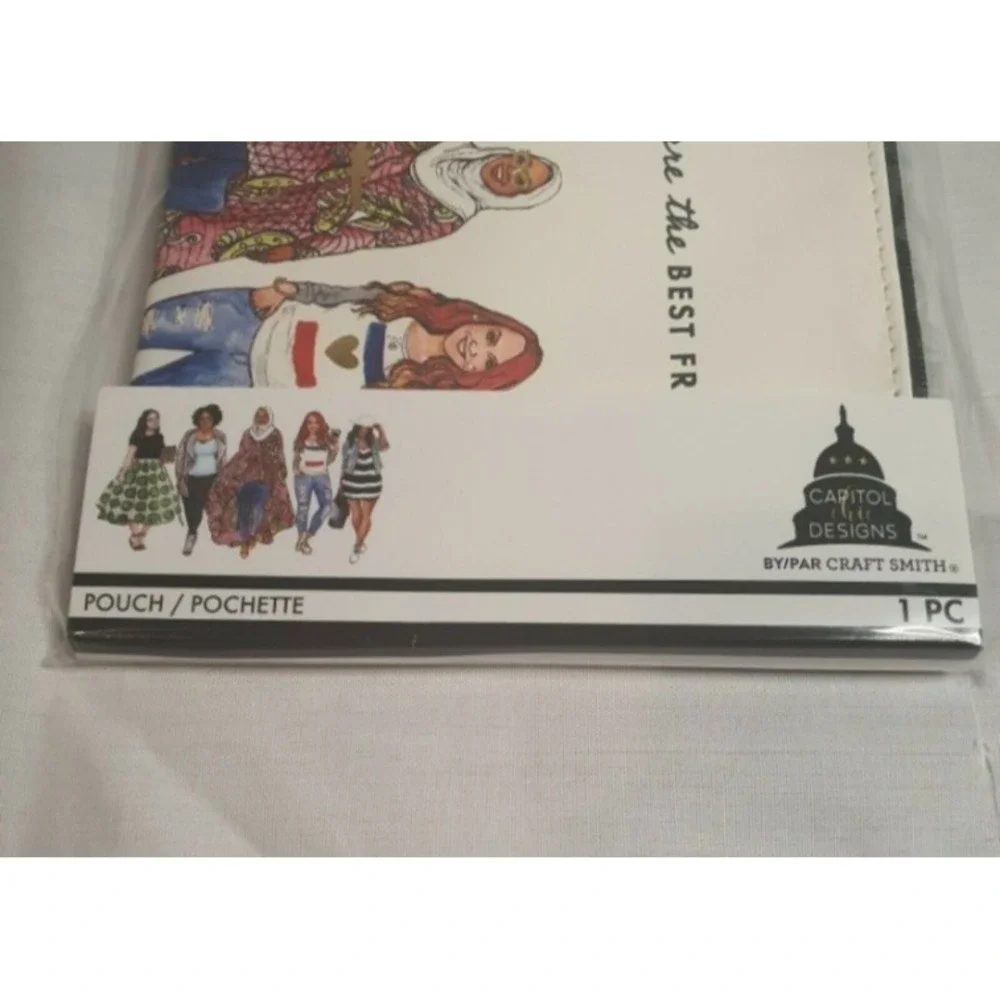 Capitol Chic Designs Planner Friends Stationery Set Pouch Tray List‎ Pad Box NEW